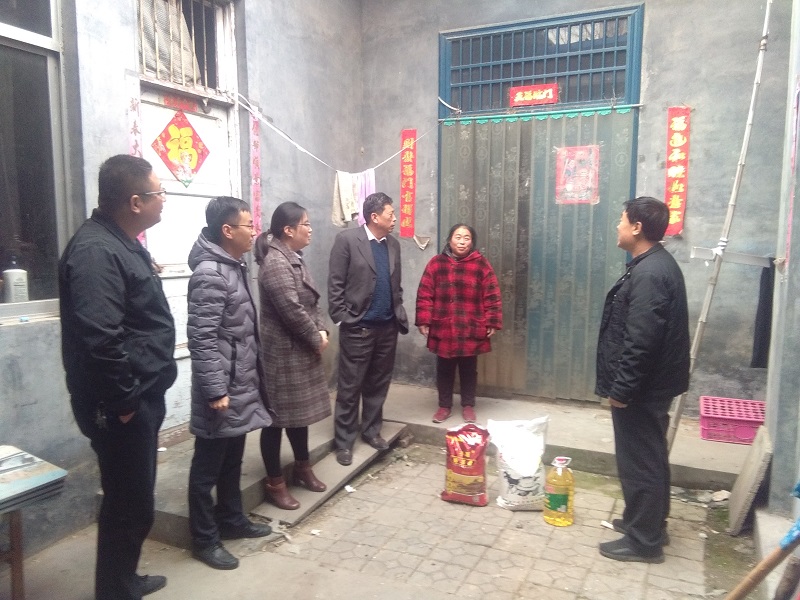 我校机关工作党总支赴古园社区走访慰问