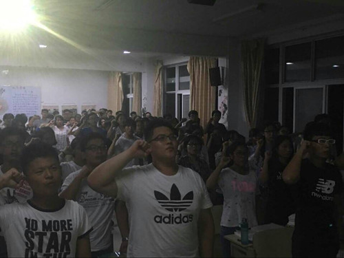 基础医学部党总支组织召开纪念“九一八”爱国主义教育主题班会暨主题团日活动开幕