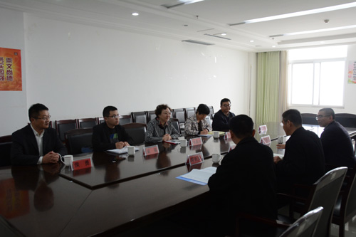 省医务工会“查保促”督导组来我校检查指导工作