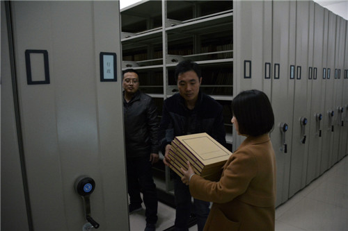 我校对档案部门消防安全开展排查整治工作