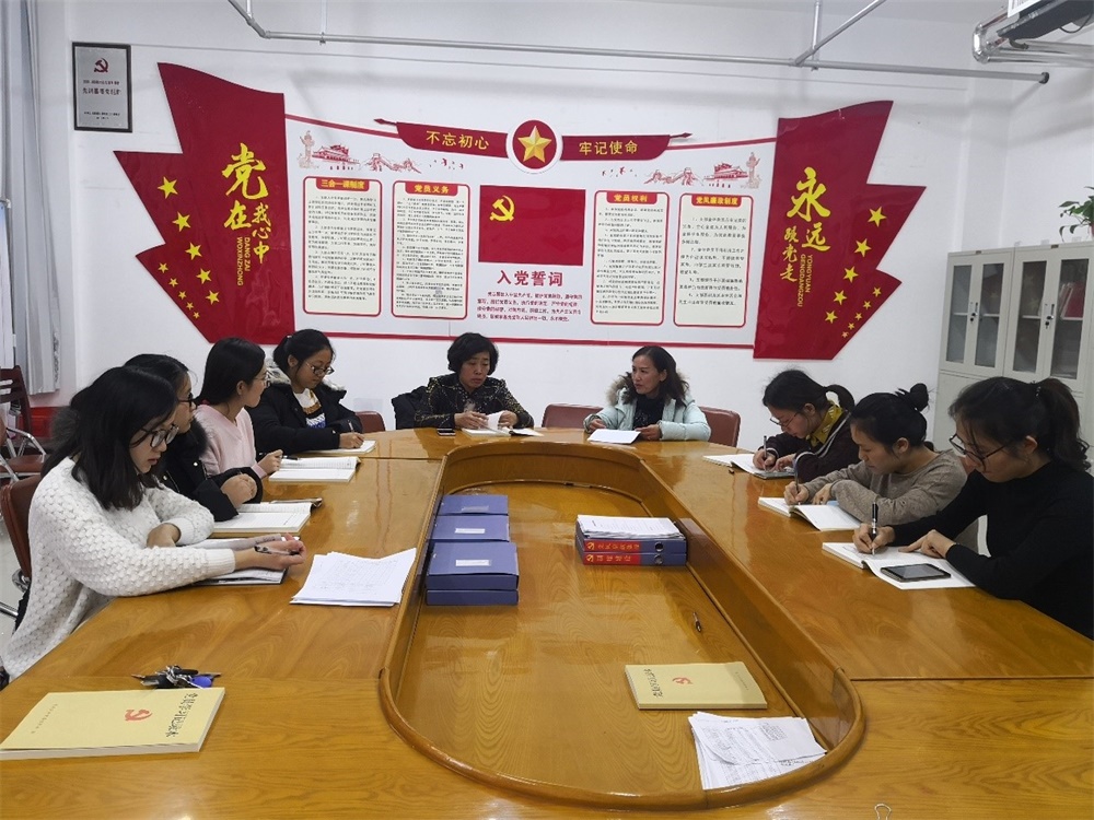 护理系党总支开展“狠抓落实”主题党日活动