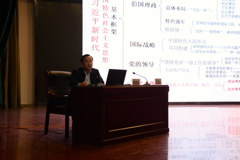 我校举行《中国共产党纪律处分条例》宣讲报告会