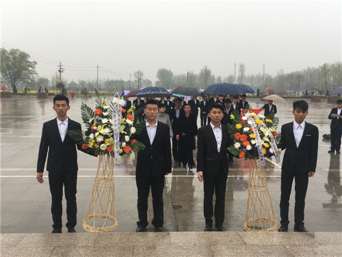 我校护理系开展“清明节缅怀革命先烈”主题教育活动