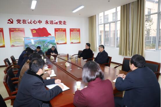 学校领导到附属医院检查指导工作