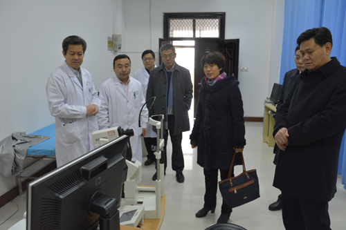 省卫生计生委考核组到我校进行党组织落实全面从严治党主体责任考核