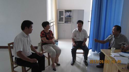 菏泽医专党委践行群众路线,服务当地群众