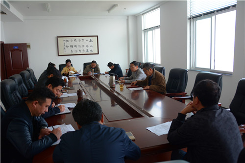 我校召开迎接菏泽市市直省、市级文明单位检查验收工作会议