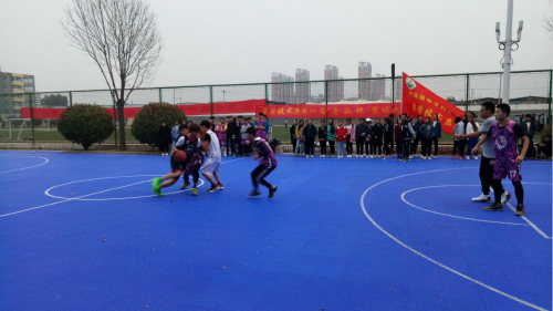 我校医学技术系举行第四届“金秋杯”篮球比赛