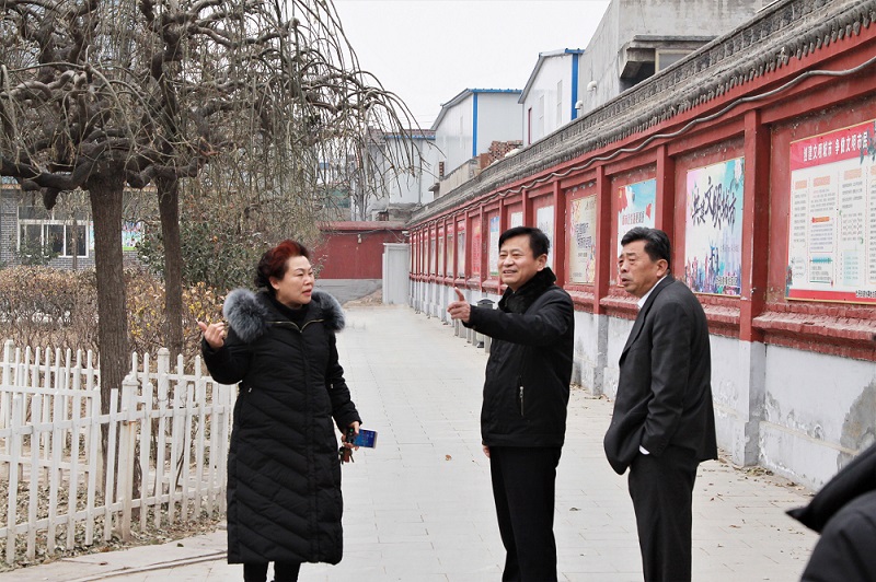 我校机关工作党总支赴古园社区走访慰问