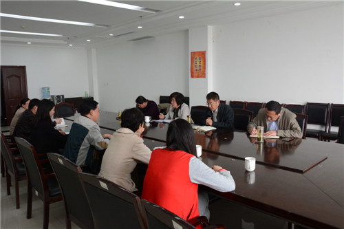 于洲声校长到思政部调研工作