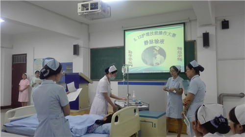 我校护理系成功举办第十四届护理技能操作大赛