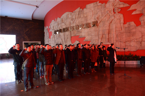 菏泽医专组织教工党员到冀鲁豫边区革命纪念馆参观学习