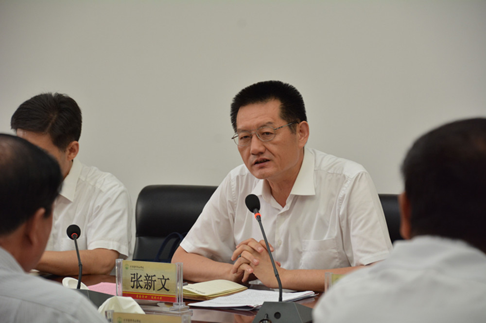 市委书记张新文到我校调研慰问