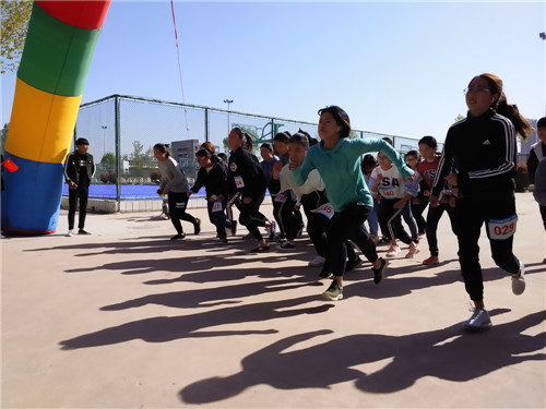 我校临床医学系举行第二届春季校园越野赛