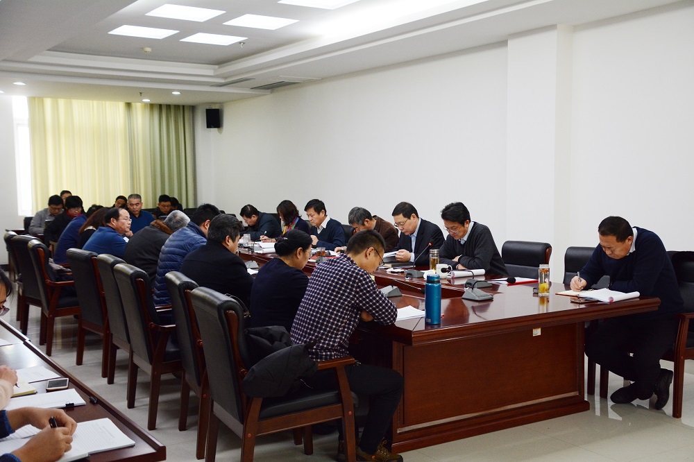 我校召开2018年度基层党建和意识形态工作述职评议考核会议