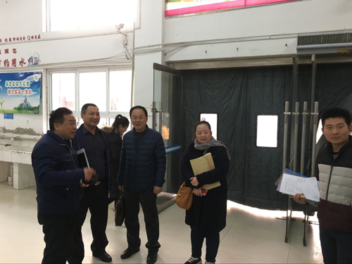 省卫生计生委到我校检查节能降耗工作