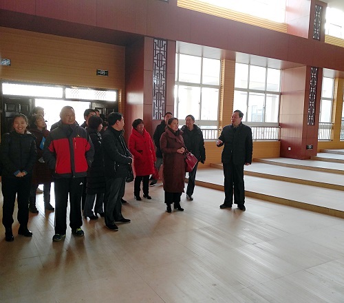 我校党外知识分子联谊会到康复养老中心参观指导