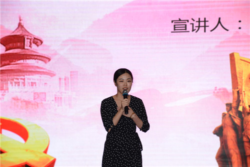 我校举行第三届辅导员素质能力大赛理论宣讲比赛