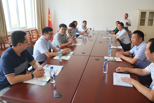 农工党省委秘书长付军来我校附属医院护养中心调研医养结合工作