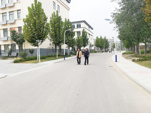 徐州开放大学来我校附属医院护养中心学习考察