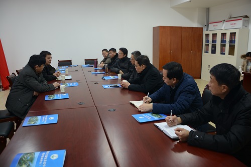 省卫生计生委党组成员、纪检组组长李鲁军一行到我校康复养老中心调研指导工作