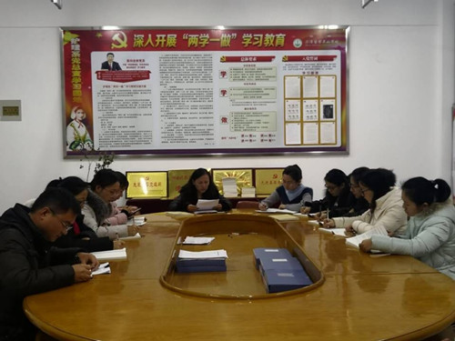 护理系党总支开展纪念改革开放四十周年专题学习