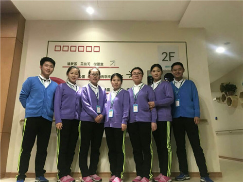 我校老年服务与管理专业学生到南京朗诗常青藤养老服务有限公司带薪实习