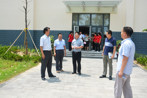 农工党省委秘书长付军来我校附属医院护养中心调研医养结合工作