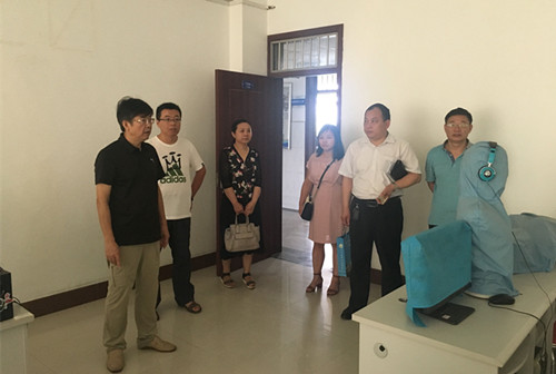 长沙民政职业技术学院医学院领导到我校参观交流