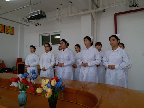 青岛大学附属医院来我校招聘2015级实习生