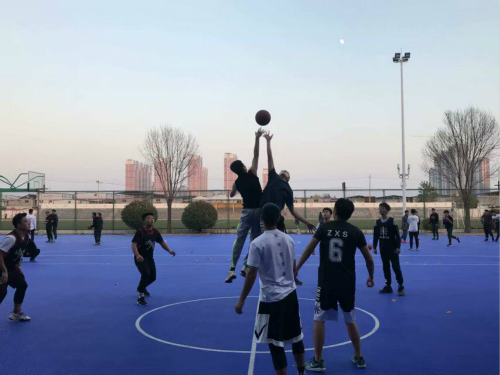 我校医学技术系举行第四届“金秋杯”篮球比赛