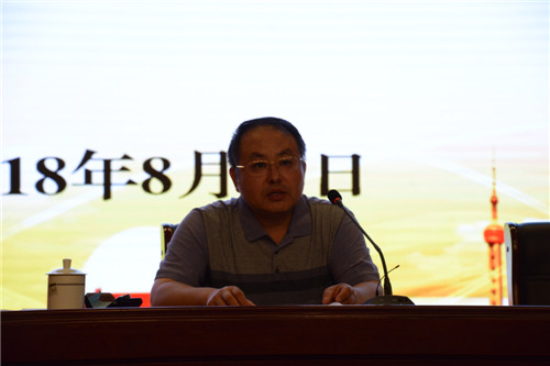 省纪委驻省卫计委纪检组副组长李继峰到我校讲廉政教育党课