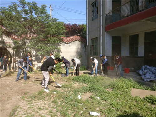 创城进行时 我校在行动