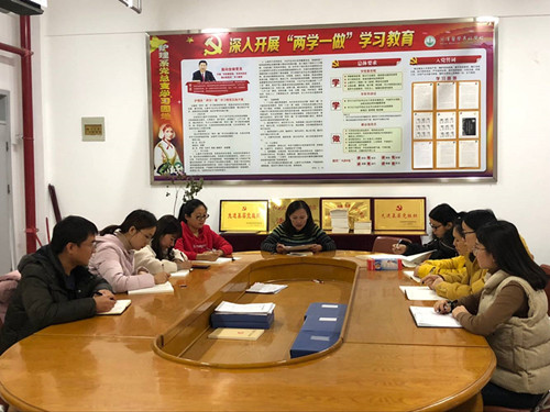 护理系党总支开展“弘扬宪法精神,树立宪法权威”主题党日活动